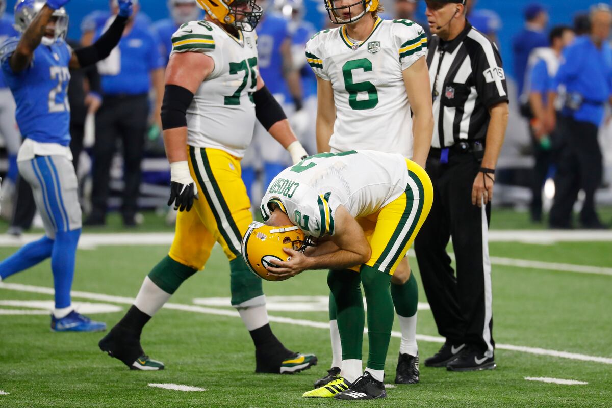 Odds Released for Packers to Cut Mason Crosby After 4 Missed FGs, 1