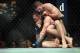 LAS VEGAS, NV - OCTOBER 06: (R-L) Khabib Nurmagomedov of Russia submits Conor McGregor of Ireland in their UFC lightweight championship bout during the UFC 229 event inside T-Mobile Arena on October 6, 2018 in Las Vegas, Nevada. (Photo by Jeff Bottari/Zuffa LLC/Zuffa LLC via Getty Images)
