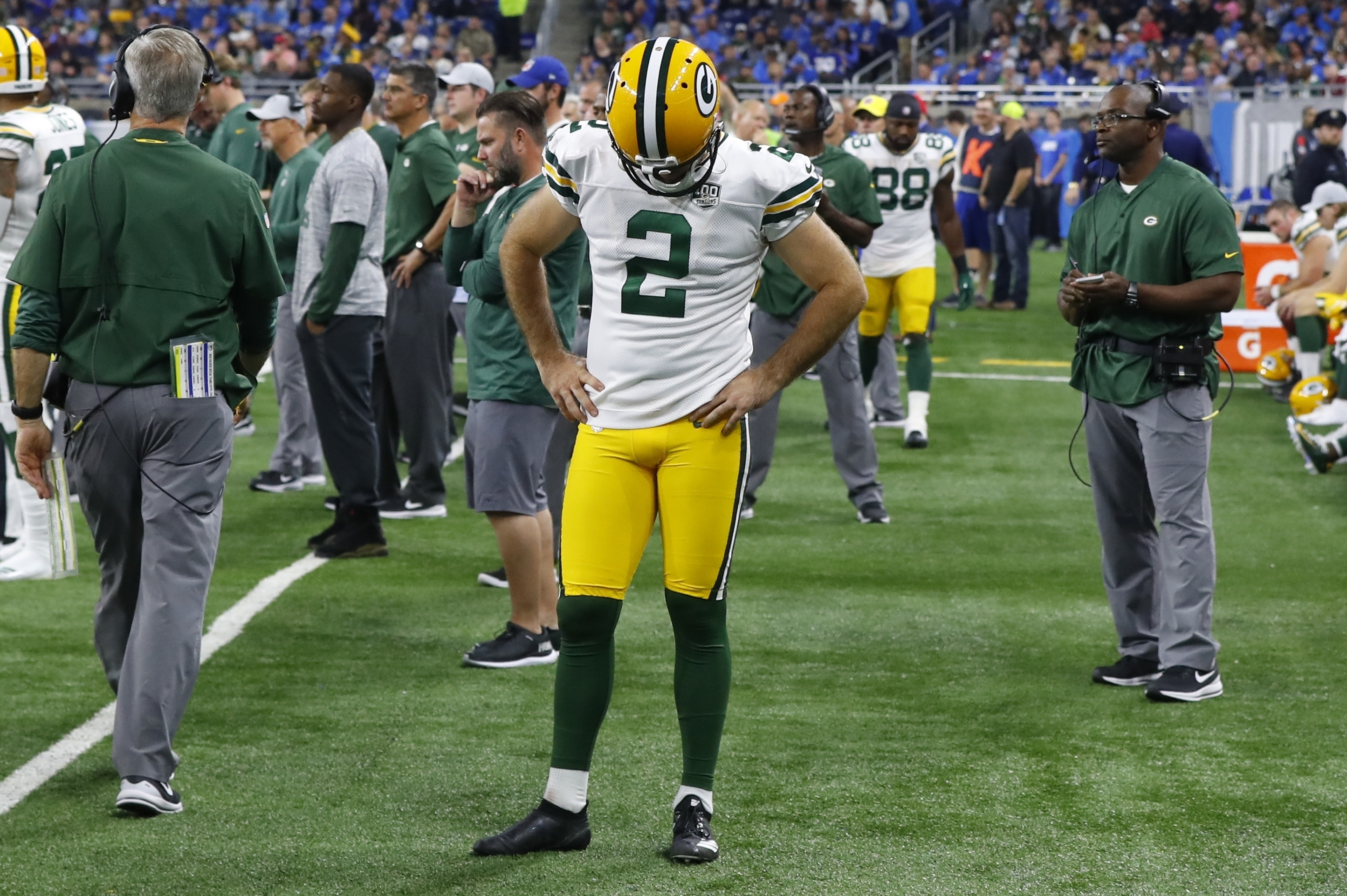 Former Green Bay Packers Kicker Mason Crosby Misses Out on Being Signed By  Another Kicker-Needy Team