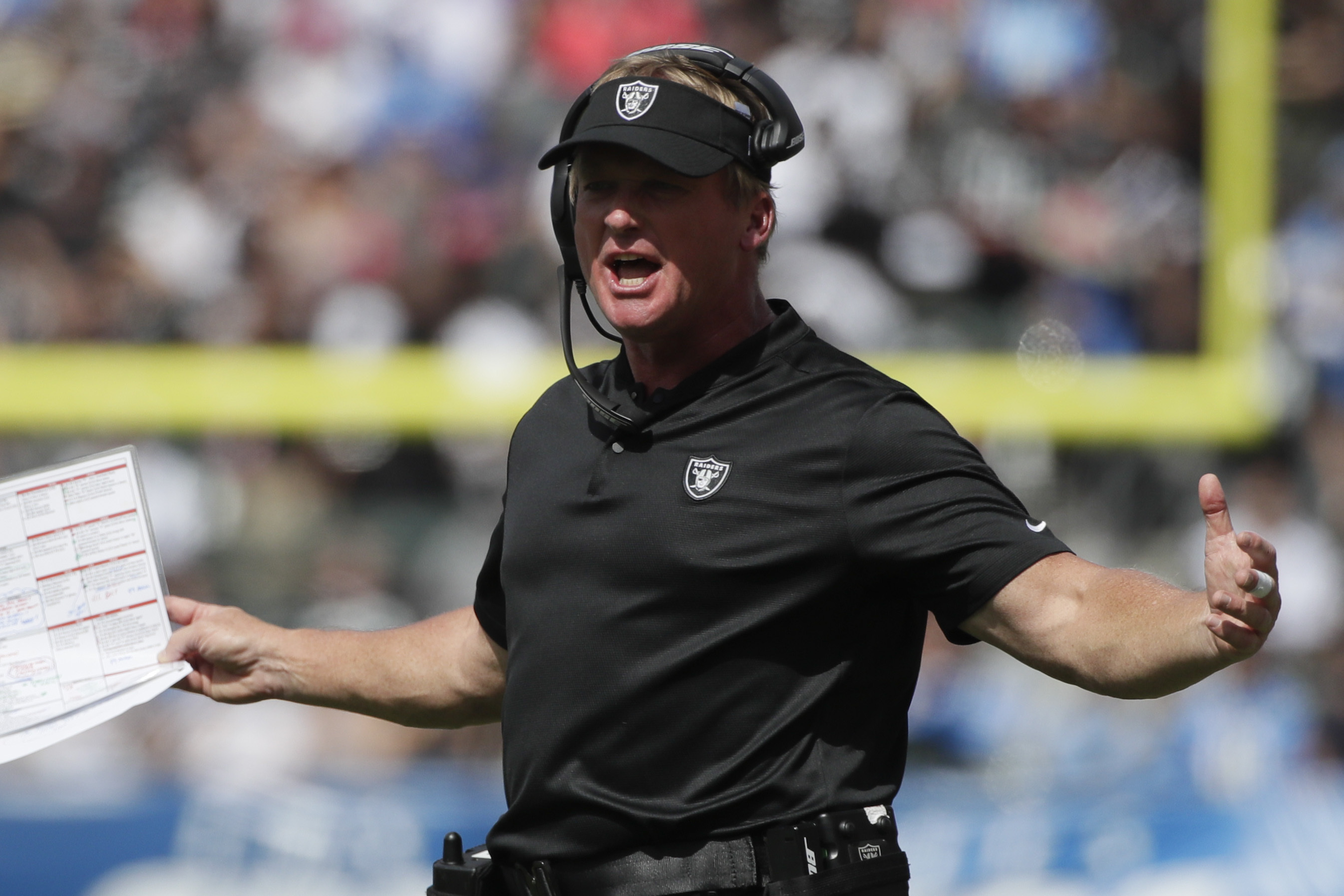 Jon gruden oakland raider photo by hi-res stock photography and