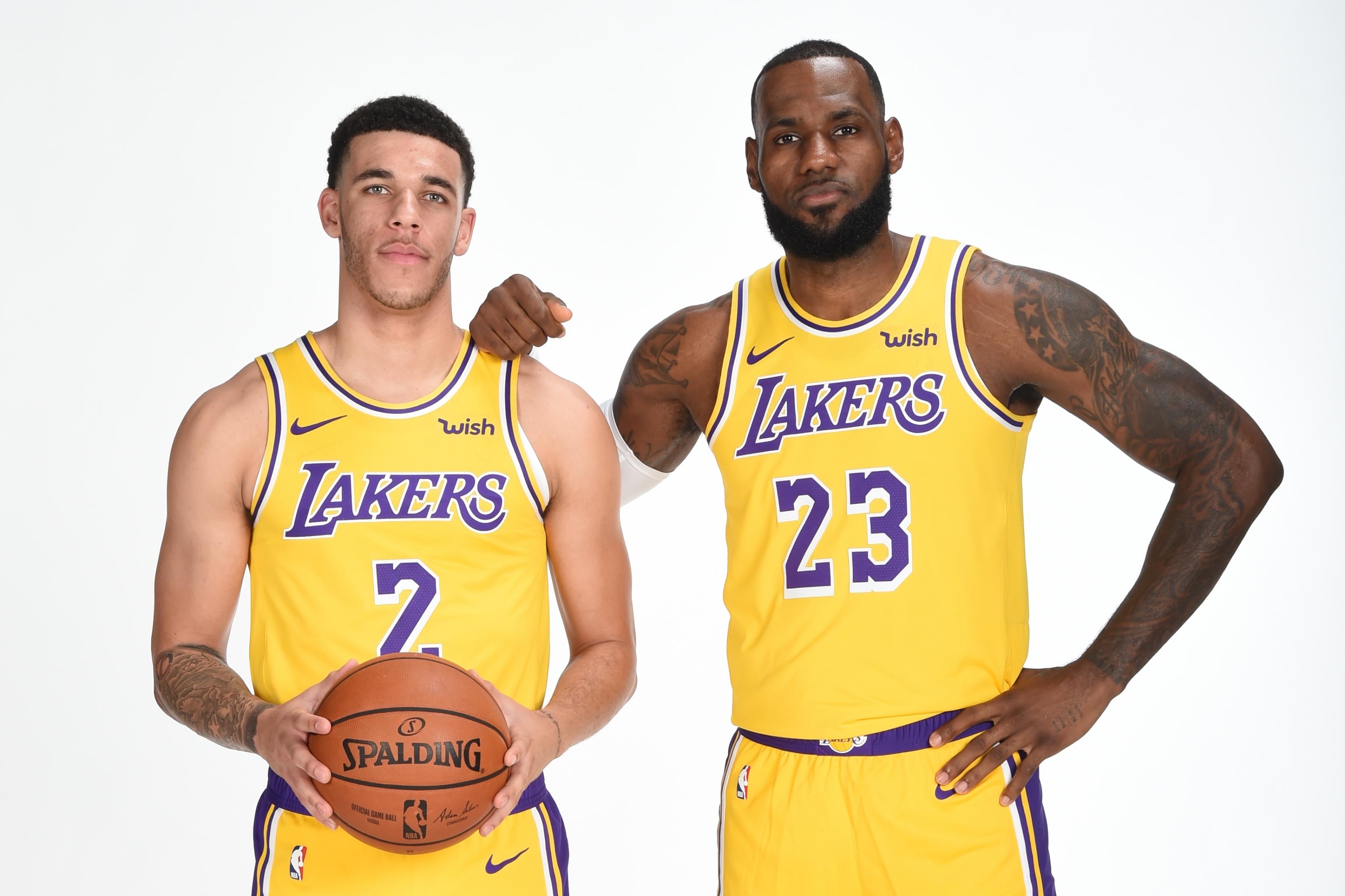 Lakers News Lebron James Tells Lonzo Ball He Was Born For This Moment Bleacher Report Latest News Videos And Highlights