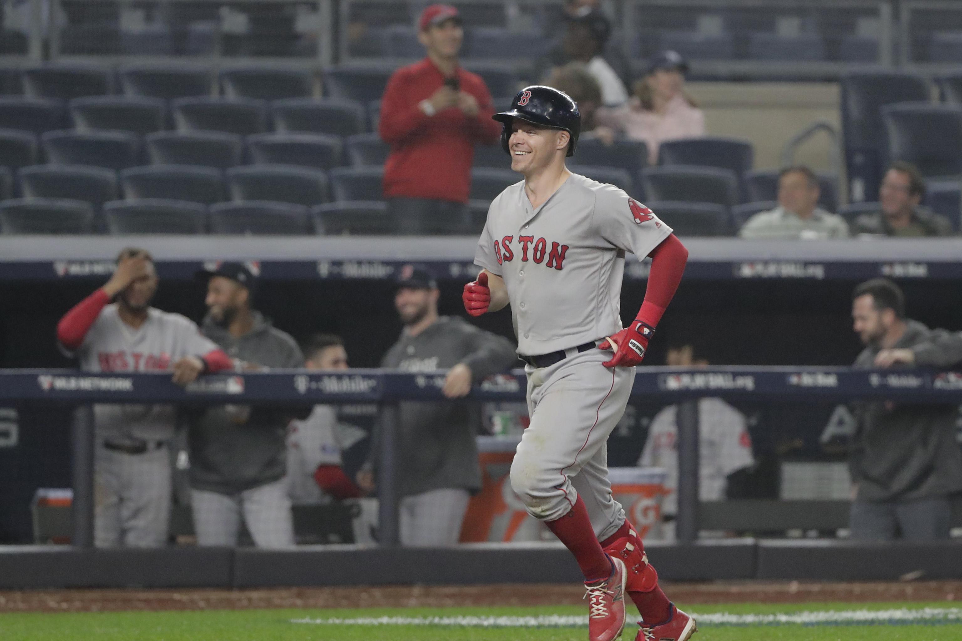 Brock Holt Hits 1st-Ever Postseason Cycle in Red Sox's Blowout Win vs.  Yankees, News, Scores, Highlights, Stats, and Rumors