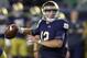 Notre Dame quarterback Ian Book throws during the second half of an NCAA college football game against Stanford, Saturday, Sept. 29, 2018, in South Bend, Ind. (AP Photo/Carlos Osorio)