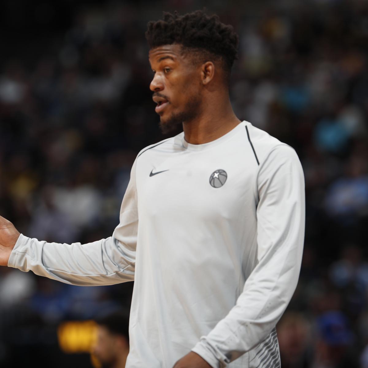 Jimmy Butler Trade Rumors SG 'Reiterated' Trade Demand in Tom
