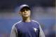 Tampa Bay Rays manager Kevin Cash before a baseball game against the Atlanta Braves Wednesday, May 9, 2018, in St. Petersburg, Fla. (AP Photo/Chris O'Meara)