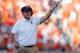 AUBURN, AL - SEPTEMBER 15: Head coach Gus Malzahn of the Auburn Tigers looks on during the game against the LSU Tigers at Jordan-Hare Stadium on September 15, 2018 in Auburn, Alabama. (Photo by Kevin C. Cox/Getty Images)