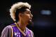 WOLLONGONG, AUSTRALIA - SEPTEMBER 16: Brian Bowen of the Kings watches on during the NBL pre-season match between the Illawarra Hawks and the Sydney Kings at WIN Entertainment Centre on September 16, 2018 in Wollongong, Australia. (Photo by Mark Kolbe/Getty Images)