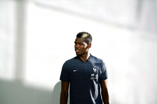 France's midfielder Paul Pogba poses in Clairefontaine en Yvelines on October 9, 2018, as part of the team's preparation for the friendly football match against Island and the Nations League football match against Germany. (Photo by FRANCK FIFE / AFP)        (Photo credit should read FRANCK FIFE/AFP/Getty Images)
