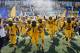 MORGANTOWN, WV - OCTOBER 06: West Virginia Mountaineers take the field before the game against the Kansas Jayhawks at Mountaineer Field on October 6, 2018 in Morgantown, West Virginia. (Photo by Joe Robbins/Getty Images)