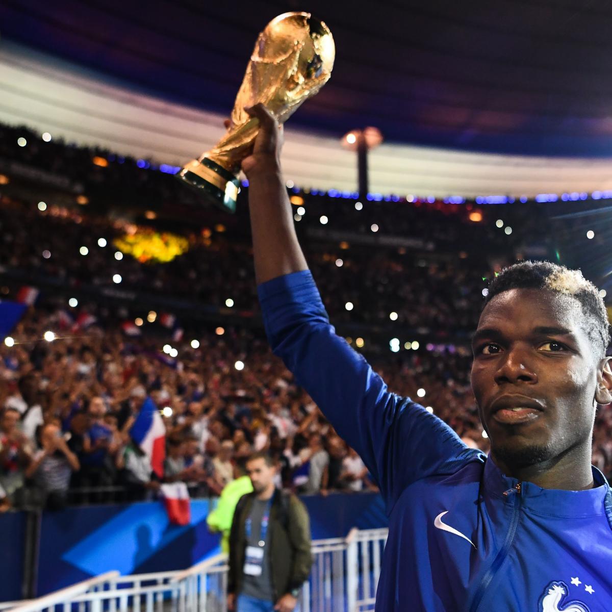 Optimistisch les Redenaar Report: Paul Pogba to Pay for NBA-Style Rings for France's 2018 World Cup  Win | News, Scores, Highlights, Stats, and Rumors | Bleacher Report