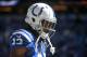 INDIANAPOLIS, IN - SEPTEMBER 30: T.Y. Hilton #13 of the Indianapolis Colts before the game against the Houston Texans at Lucas Oil Stadium on September 30, 2018 in Indianapolis, Indiana. (Photo by Bobby Ellis/Getty Images)