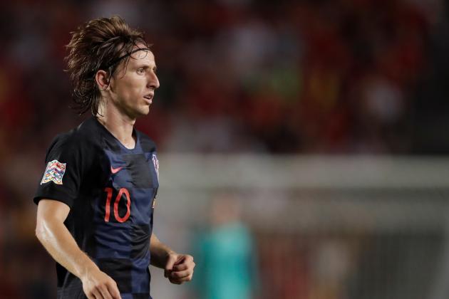 ELCHE, SPAIN - SEPTEMBER 11: Luka Modric of Croatia during the  UEFA Nations league match between Spain  v Croatia  at the Estadio Manuel Martínez Valero on September 11, 2018 in Elche Spain (Photo by Laurens Lindhout/Soccrates/Getty Images)