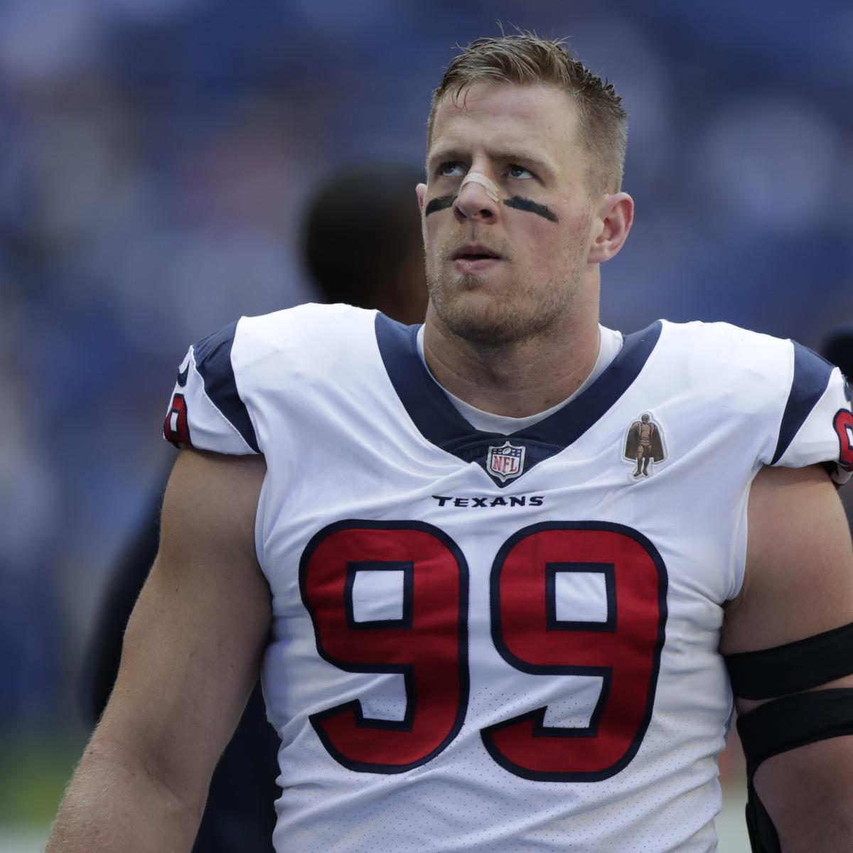 J.J. Watt on Leading NFL in Sacks with Brother T.J.: It's Always Been Competitive ...1200 x 1200