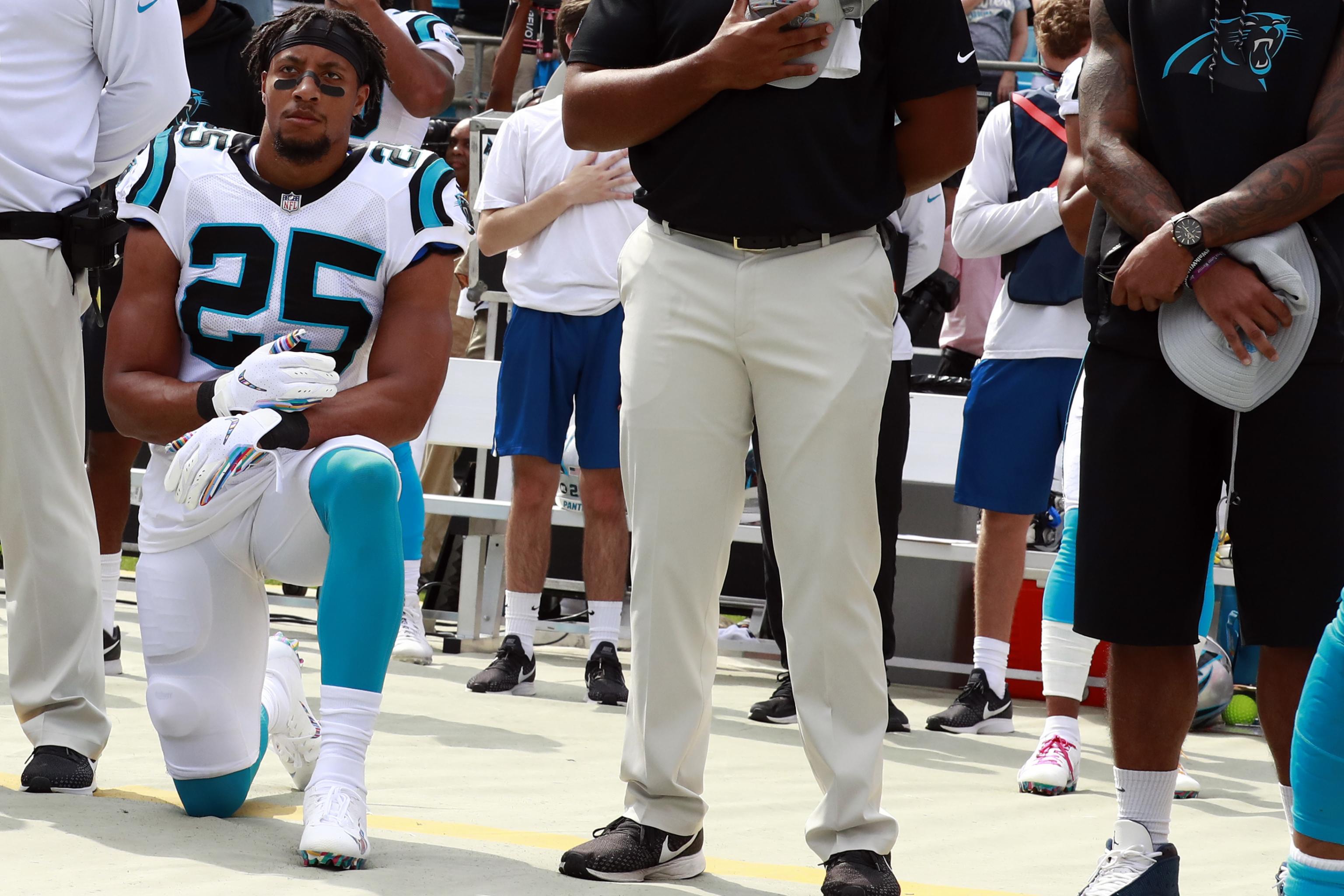 By kneeling, Eric Reid has taken bold stand