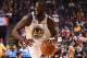 OAKLAND, CA - SEPTEMBER 29: Draymond Green #23 of the Golden State Warriors handles the ball against the the Minnesota Timberwolves during a pre-season game on September 29, 2018 at ORACLE Arena in Oakland, California. NOTE TO USER: User expressly acknowledges and agrees that, by downloading and or using this photograph, user is consenting to the terms and conditions of Getty Images License Agreement. Mandatory Copyright Notice: Copyright 2018 NBAE (Photo by Noah Graham/NBAE via Getty Images)
