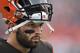 CLEVELAND, OH - OCTOBER 07: Baker Mayfield #6 of the Cleveland Browns seen at the game against the Baltimore Ravens at FirstEnergy Stadium on October 7, 2018 in Cleveland, Ohio. (Photo by Jason Miller/Getty Images)