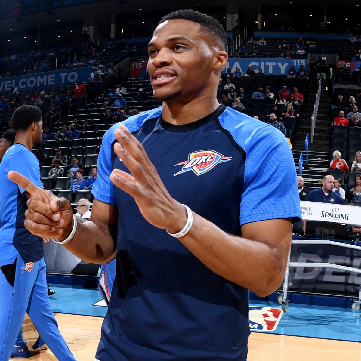 Russell Westbrook Not Cleared for Full Practice, Opening-Night Status Unknown | Bleacher Report | Latest News, Videos and Highlights