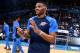 OKLAHOMA CITY, OK - OCTOBER 9: Russell Westbrook #0 of the Oklahoma City Thunder looks on against the Milwaukee Bucks during a pre-season game on October 9, 2018 at Chesapeake Energy Arena in Oklahoma City, Oklahoma. NOTE TO USER: User expressly acknowledges and agrees that, by downloading and/or using this photograph, user is consenting to the terms and conditions of the Getty Images License Agreement. Mandatory Copyright Notice: Copyright 2018 NBAE (Photo by Garrett Ellwood/NBAE via Getty Images)