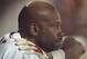 California Angels Chili Davis quietly watches the final three outs of the Angels 5-3 loss to the Kansas City Royals at Anaheim Stadium on Friday, August 9, 1996. (AP Photo/Tammy Lechner)