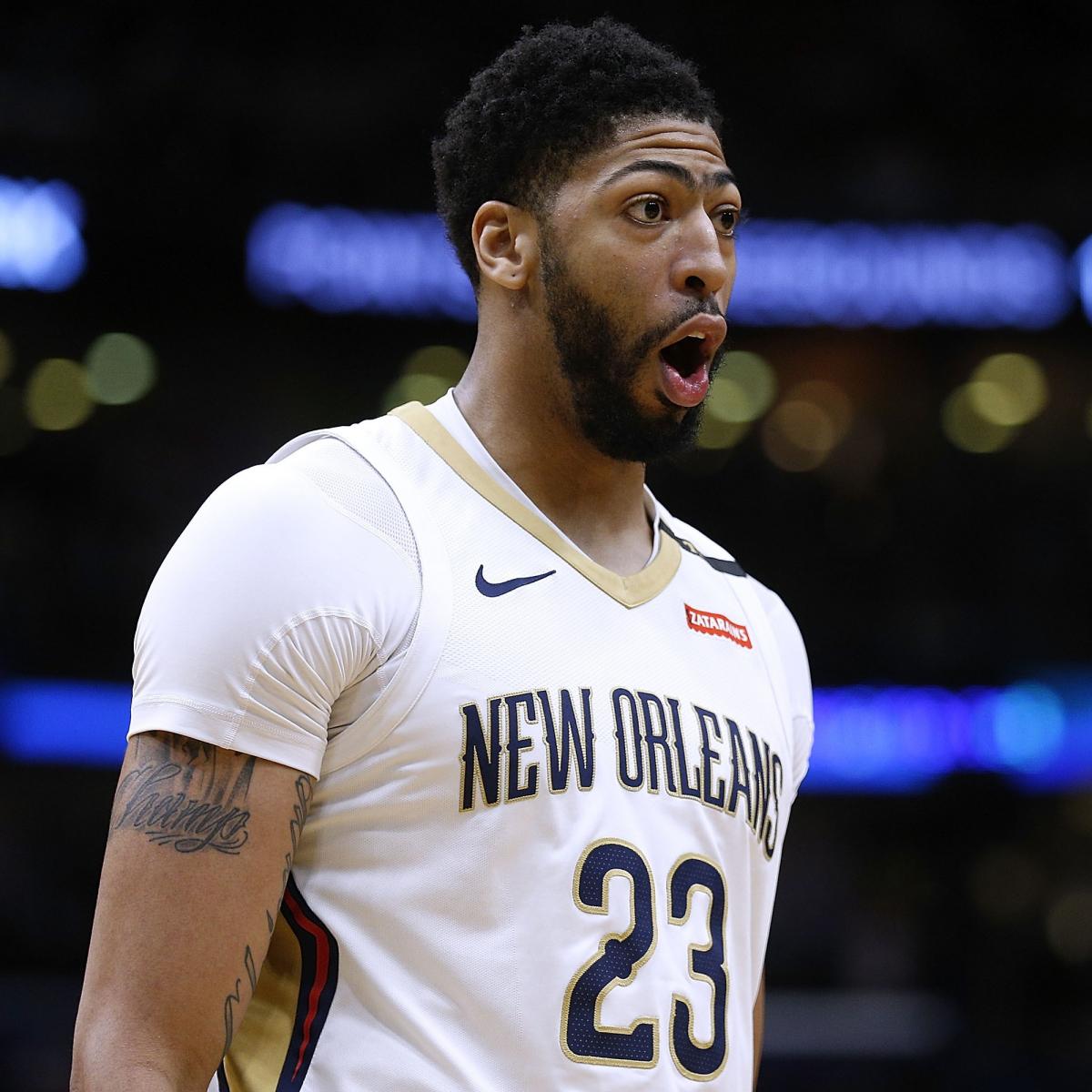 Anthony Davis Downplays Lakers Rumors: 'It's Funny, How Did That Even Happen?' | Bleacher Report | Latest News, Videos and Highlights