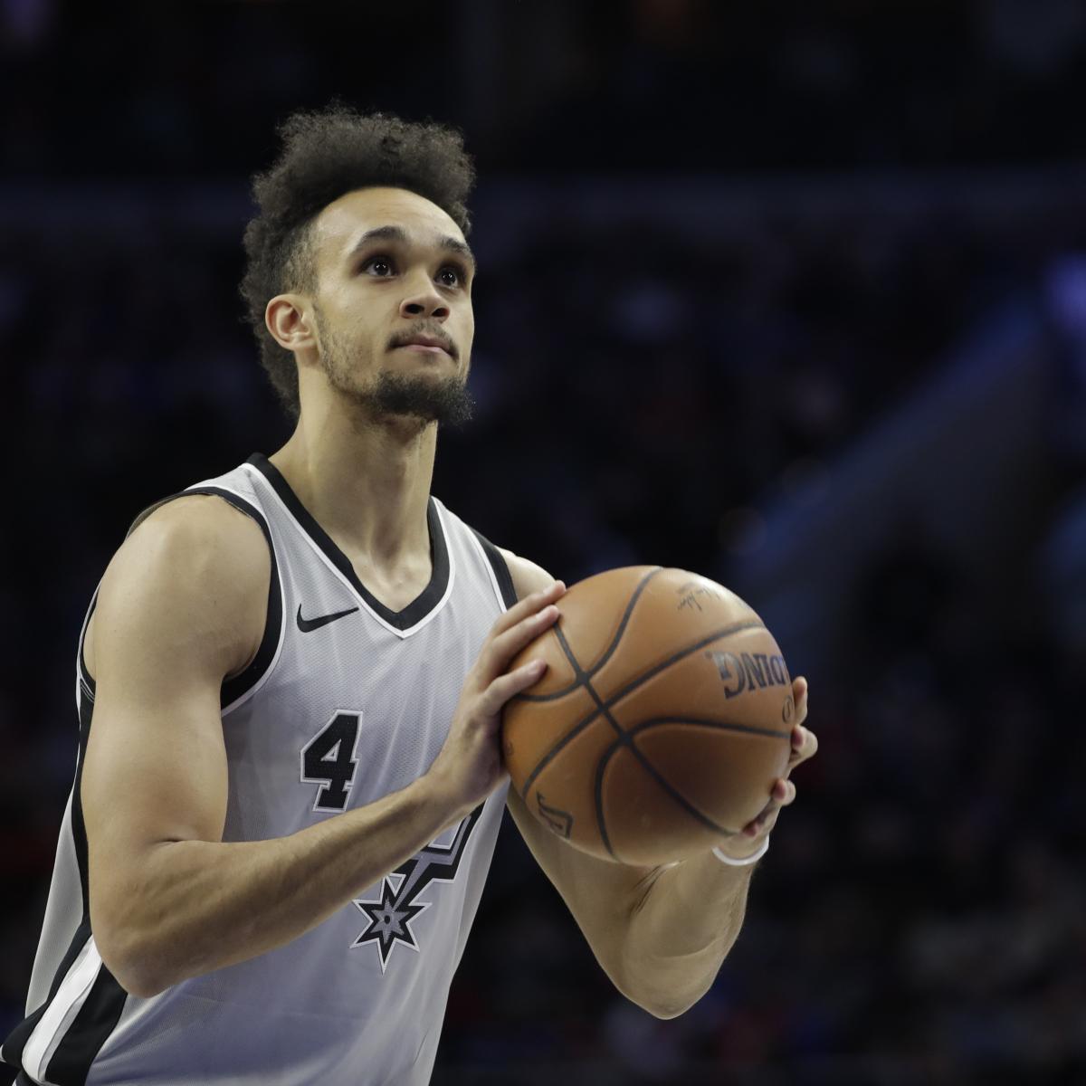 Spurs' Starting PG Derrick White Out 6-8 Weeks with Heel Injury | Bleacher Report | Latest News, Videos and Highlights