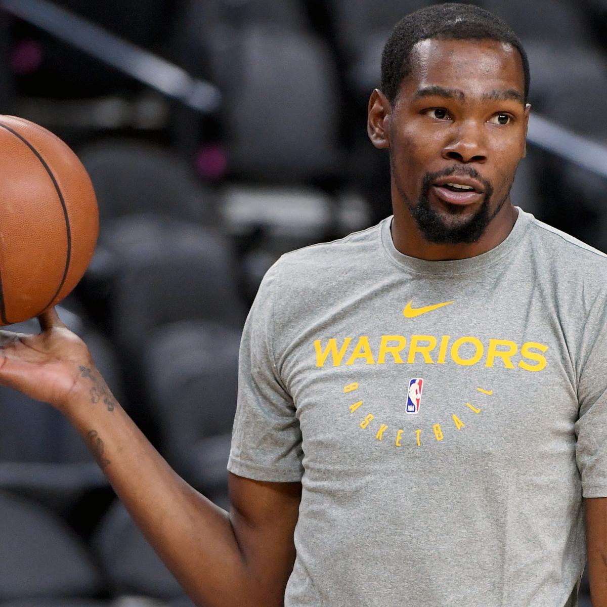 Kevin Durant Believed to Want to Stay with Warriors Past This Season | Bleacher Report | Latest News, Videos and Highlights