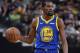 LAS VEGAS, NEVADA - OCTOBER 10: Kevin Durant #35 of the Golden State Warriors brings the ball up the court against the Los Angeles Lakers during their preseason game at T-Mobile Arena on October 10, 2018 in Las Vegas, Nevada. The Lakers defeated the Warriors 123-113. NOTE TO USER: User expressly acknowledges and agrees that, by downloading and or using this photograph, User is consenting to the terms and conditions of the Getty Images License Agreement. (Photo by Ethan Miller/Getty Images)