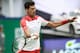 SHANGHAI, CHINA - OCTOBER 13: Novak Djokovic of Serbia hits a return against Alexander Zverev of Germany during their Singles - Semifinals match of the 2018 Rolex Shanghai Masters at Qi Zhong Tennis Centre on October 13, 2018 in Shanghai, China. (Photo by Lintao Zhang/Getty Images)