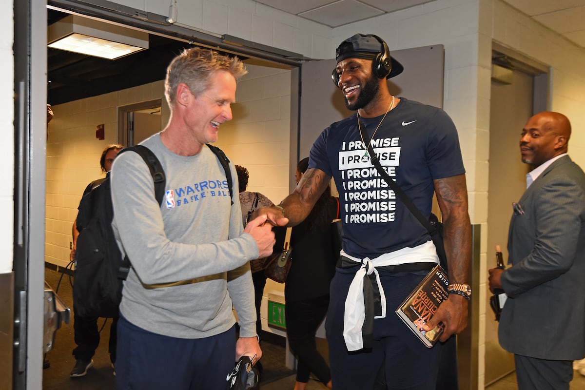 Steve Kerr Says He Spoke to LeBron James About 'A Great Sandwich Spot' | Bleacher Report | Latest News, Videos and Highlights