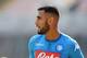 NAPLES, ITALY - OCTOBER 01: Faouzi Ghoulam of SSC Napoli in action during the Serie A match between SSC Napoli and Cagliari Calcio at Stadio San Paolo on October 1, 2017 in Naples, Italy. (Photo by Francesco Pecoraro/Getty Images)