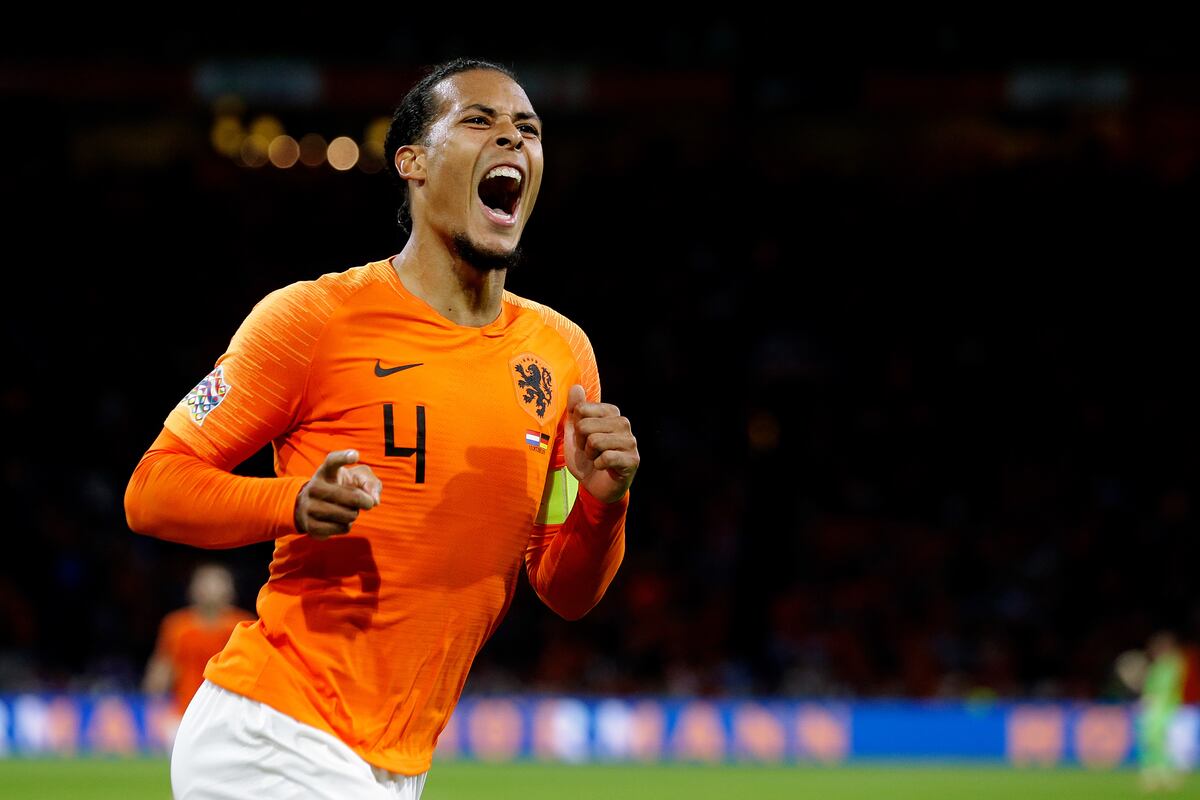 Virgil Van Dijk Netherlands Beat Germany 3 0 In Uefa Nations League Flipboard