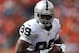 Oakland Raiders wide receiver Amari Cooper (89) runs against the Denver Broncos during the second half of an NFL football game, Sunday, Sept. 16, 2018, in Denver. (AP Photo/David Zalubowski)