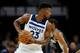 MINNEAPOLIS, MN - NOVEMBER 15: Jimmy Butler #23 of the Minnesota Timberwolves has the ball against the San Antonio Spurs during the game on November 15, 2017 at the Target Center in Minneapolis, Minnesota. NOTE TO USER: User expressly acknowledges and agrees that, by downloading and or using this Photograph, user is consenting to the terms and conditions of the Getty Images License Agreement. (Photo by Hannah Foslien/Getty Images)