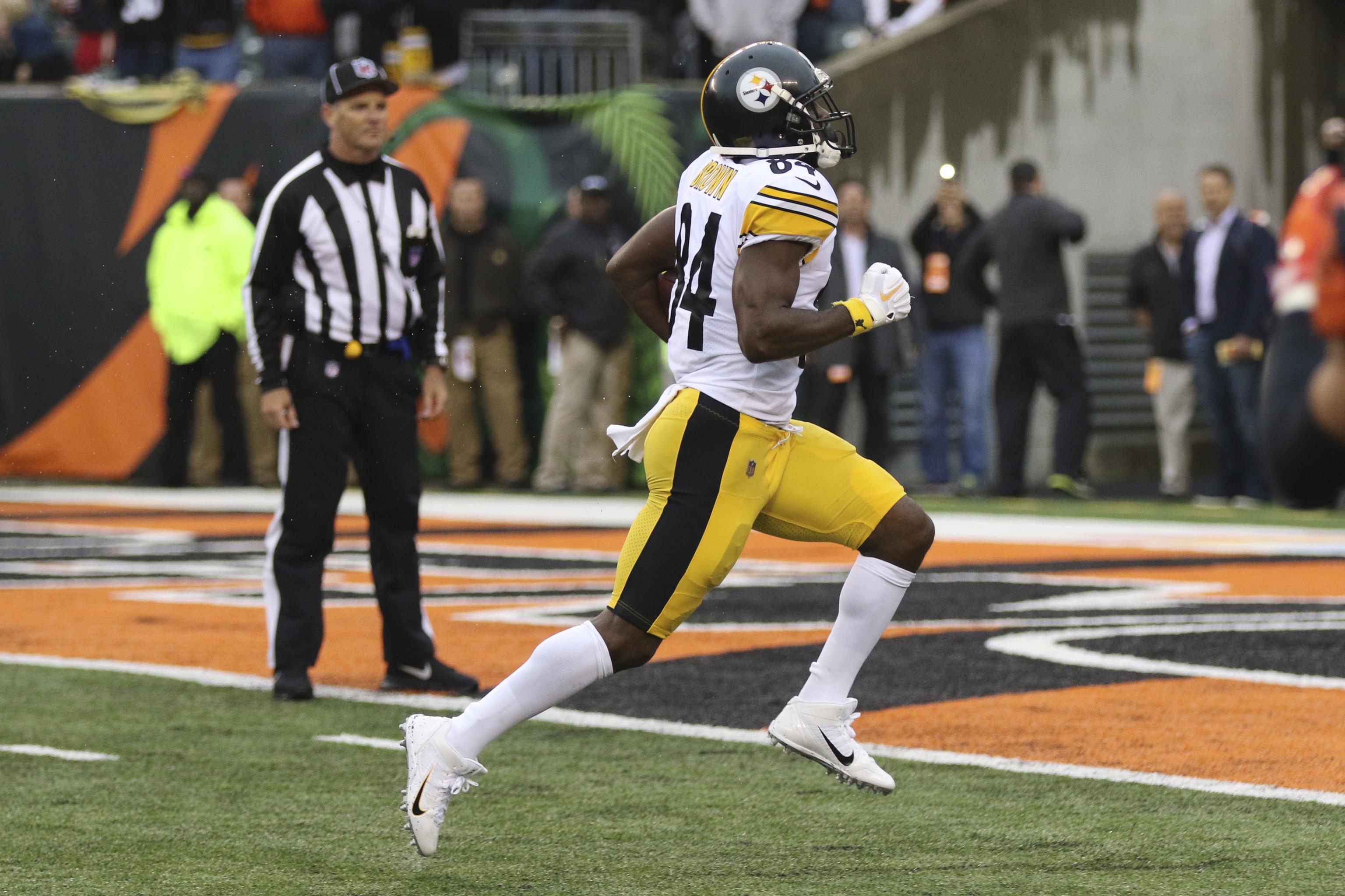 NFL Mulled 6-8 Game Ban For Antonio Brown