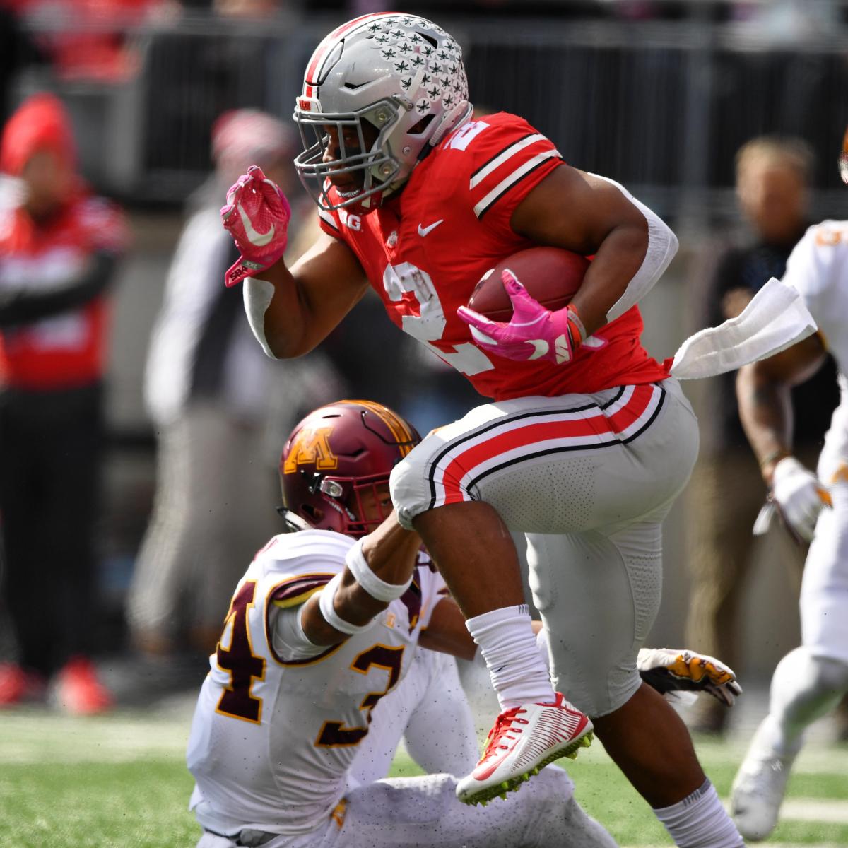 NCAA Football Rankings 2018 Top Reaction to Week 8 College Polls and