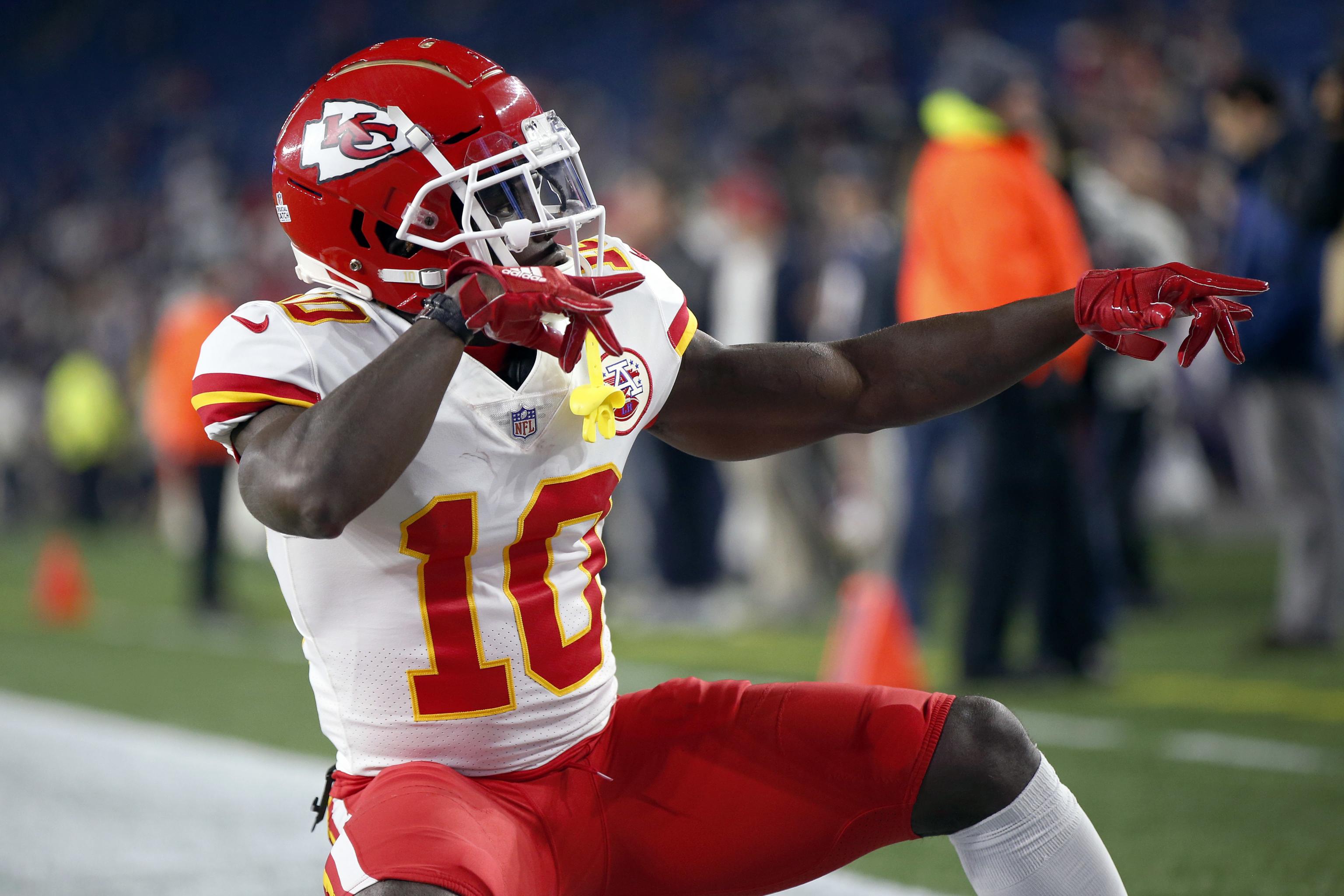 In video, Tyreek Hill thanks Kansas City Chiefs fans for love, support