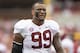 FAYETTEVILLE, AR - OCTOBER 6: Raekwon Davis #99 of the Alabama Crimson Tide on the field during a game against the Arkansas Razorbacks at Razorback Stadium on October 6, 2018 in Tuscaloosa, Alabama. The Crimson Tide defeated the Razorbacks 65-31. (Photo by Wesley Hitt/Getty Images)