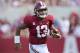 TUSCALOOSA, AL - SEPTEMBER 22: Tua Tagovailoa #13 of the Alabama Crimson Tide runs the ball during a game against the Texas A&M Aggies at Bryant-Denny Stadium on September 22, 2018 in Tuscaloosa, Alabama. The Crimson Tide defeated the Aggies 45-23. (Photo by Wesley Hitt/Getty Images)