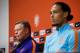 AMSTERDAM, NETHERLANDS - MARCH 22: pressconference coach Ronald Koeman of Holland, Virgil van Dijk of Holland during the Pressconference Holland at the Johan Cruijff Arena on March 22, 2018 in Amsterdam Netherlands (Photo by Eric Verhoeven/Soccrates/Getty Images)