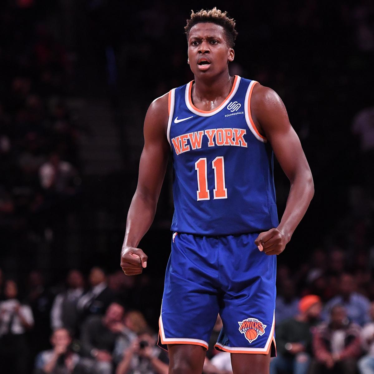 Knicks News Frank Ntilikina To Start Over Rookie Kevin Knox Bleacher Report Latest News Videos And Highlights