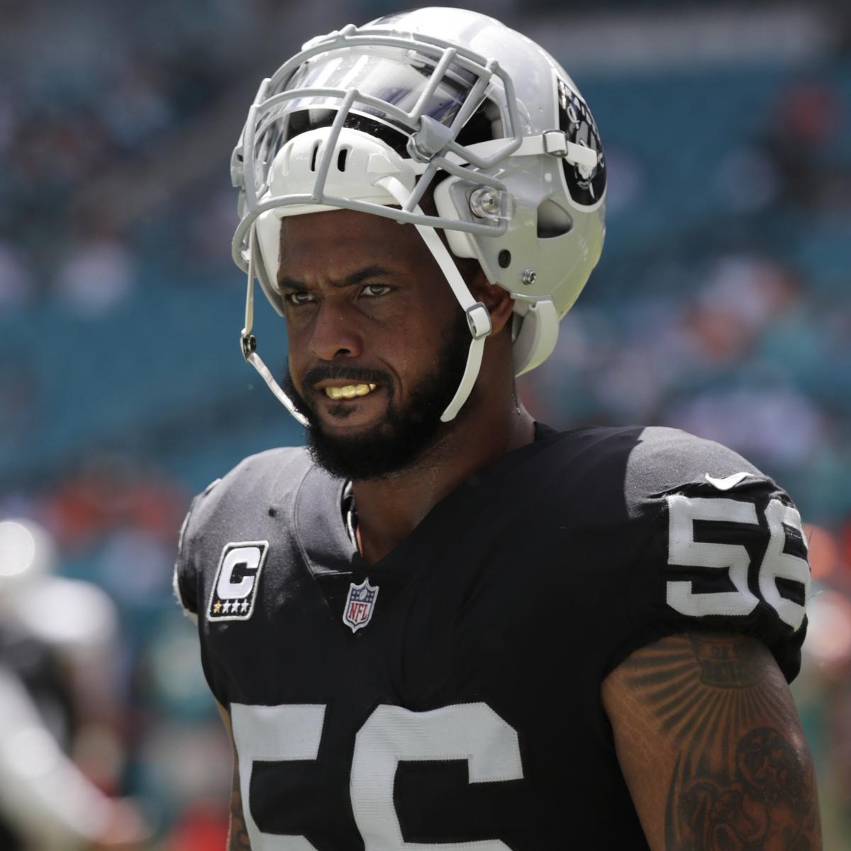 Derrick Johnson Released by Raiders After Less Than 1 Season with Team