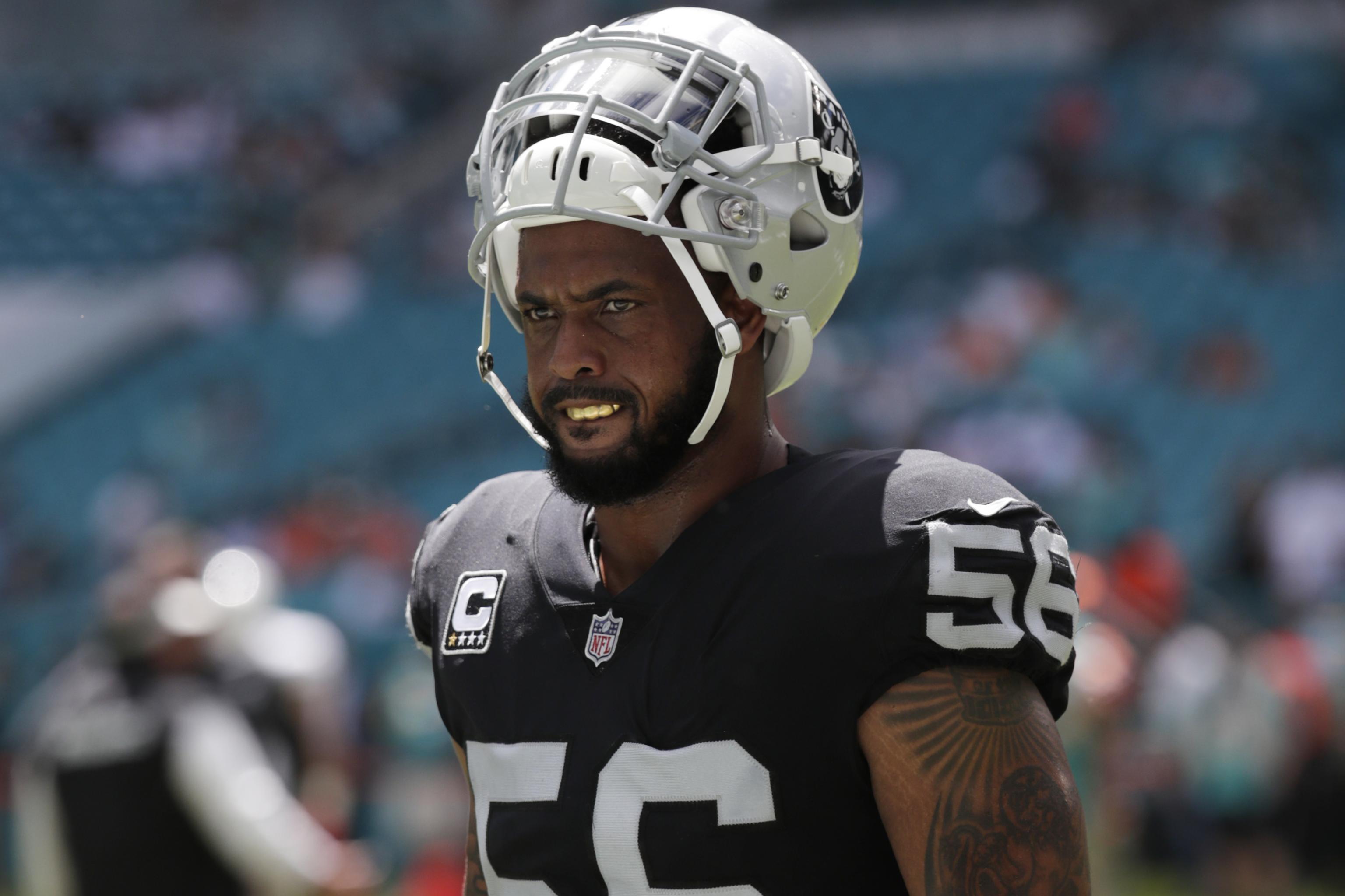 Raiders release LB Derrick Johnson