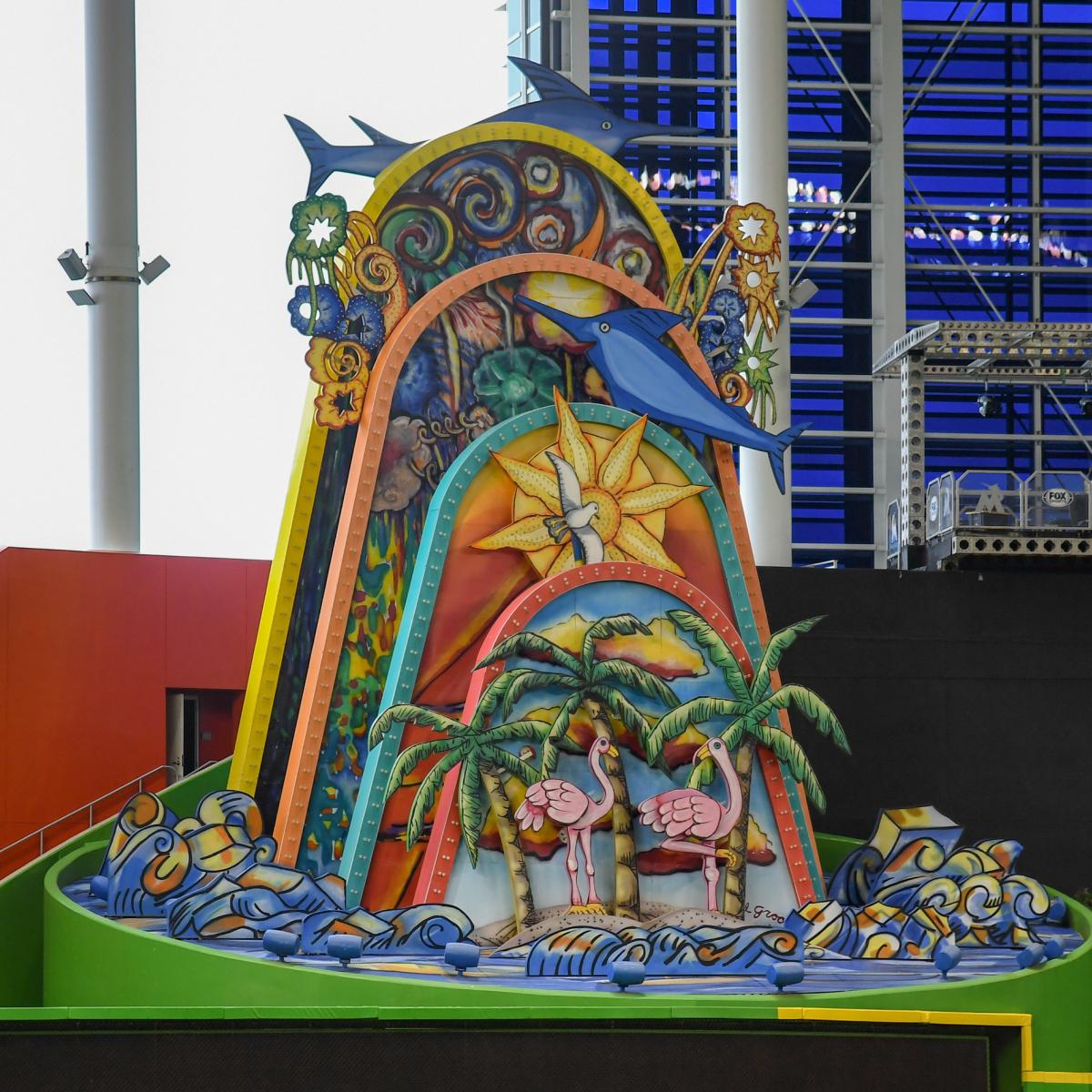 Board approves Miami Marlins plan to move home run sculpture outside  Marlins Park - ESPN
