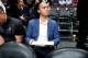WASHINGTON, D.C. - OCTOBER 5: Kristi Toliver sits on the bench as an assistant coach of Washington Wizards during a pre-season game against the Miami Heat on October 5, 2018 at Capital One Arena, in Washington, D.C. NOTE TO USER: User expressly acknowledges and agrees that, by downloading and/or using this Photograph, user is consenting to the terms and conditions of the Getty Images License Agreement. Mandatory Copyright Notice: Copyright 2018 NBAE (Photo by Ned Dishman/NBAE via Getty Images)