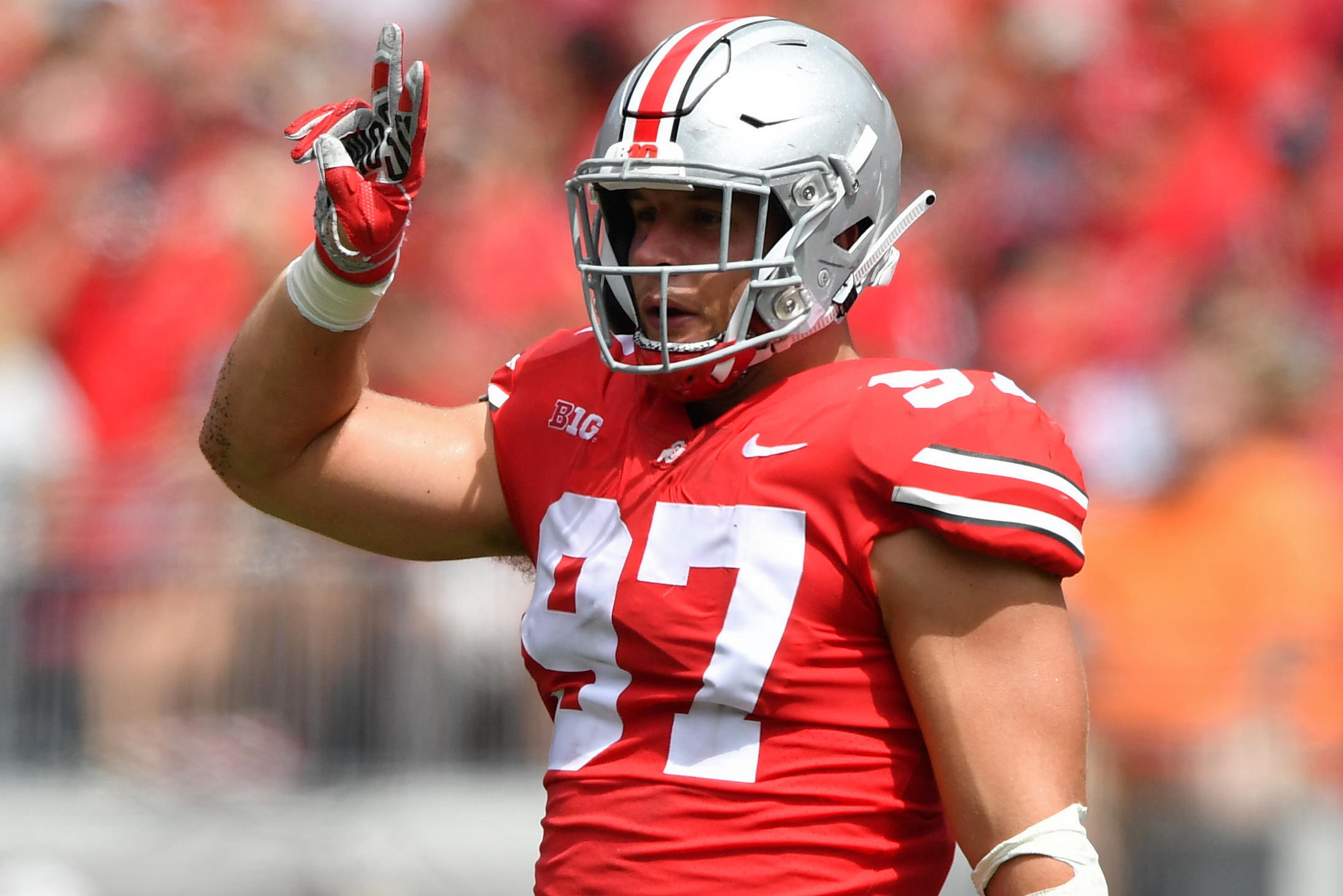 College Football Notebook: Bosa leaves Ohio State to prepare for