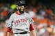 HOUSTON, TX - OCTOBER 18: David Price #24 of the Boston Red Sox reacts after striking out Jose Altuve #27 of the Houston Astros (not pictured) to end the sixth inning during Game Five of the American League Championship Series at Minute Maid Park on October 18, 2018 in Houston, Texas. (Photo by Bob Levey/Getty Images)