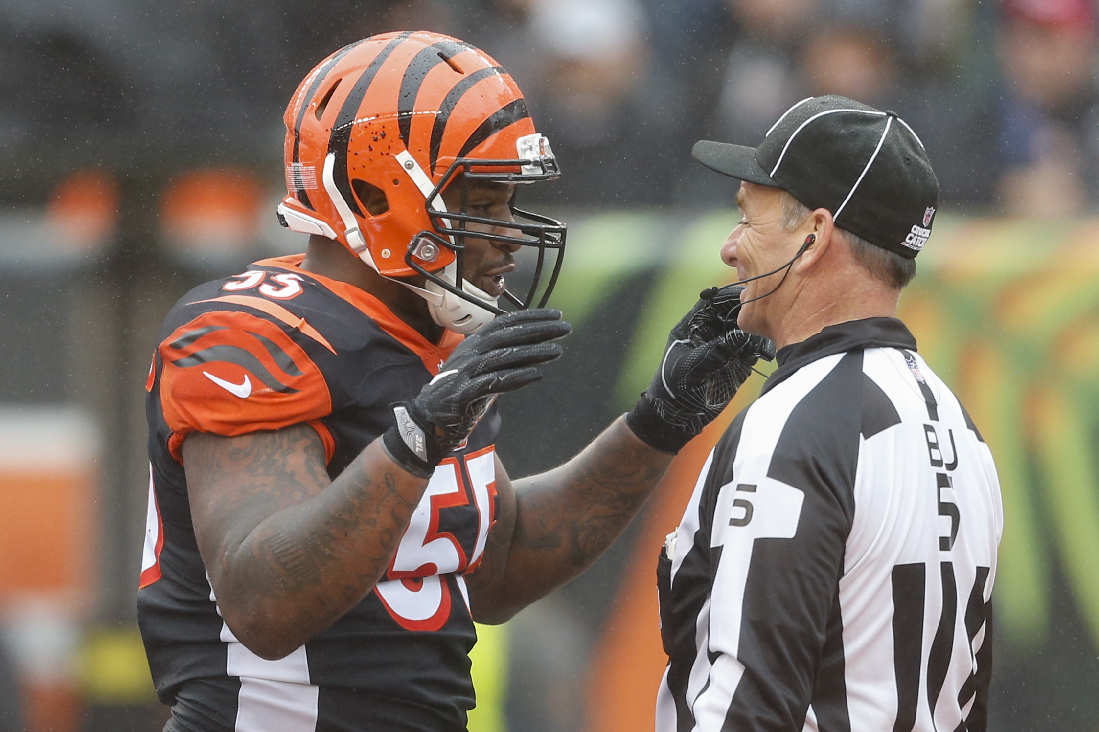 Antonio Brown in trouble again; Burfict hit to head to blame?