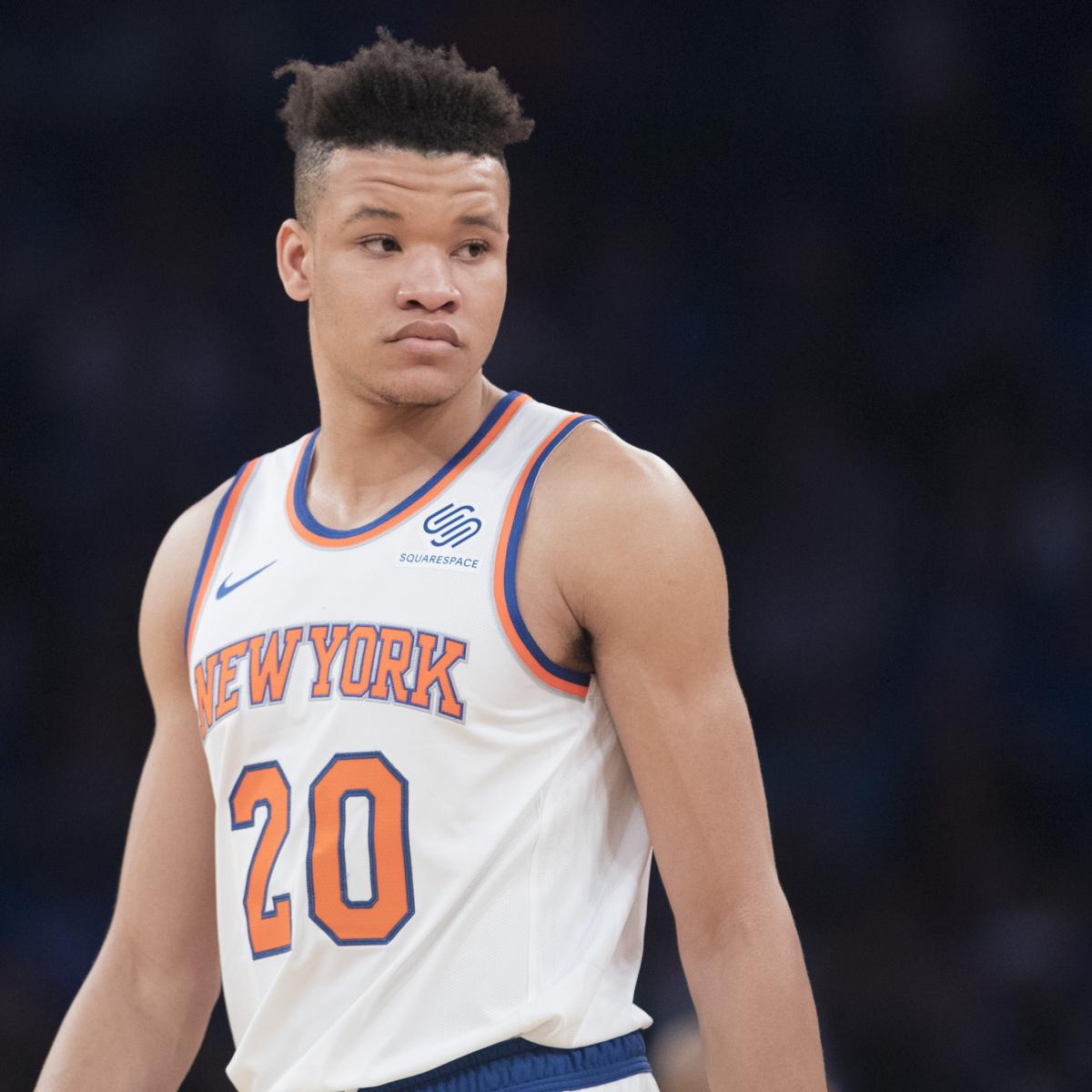 Kevin Knox Won't Return vs. Celtics After Suffering Ankle Injury News