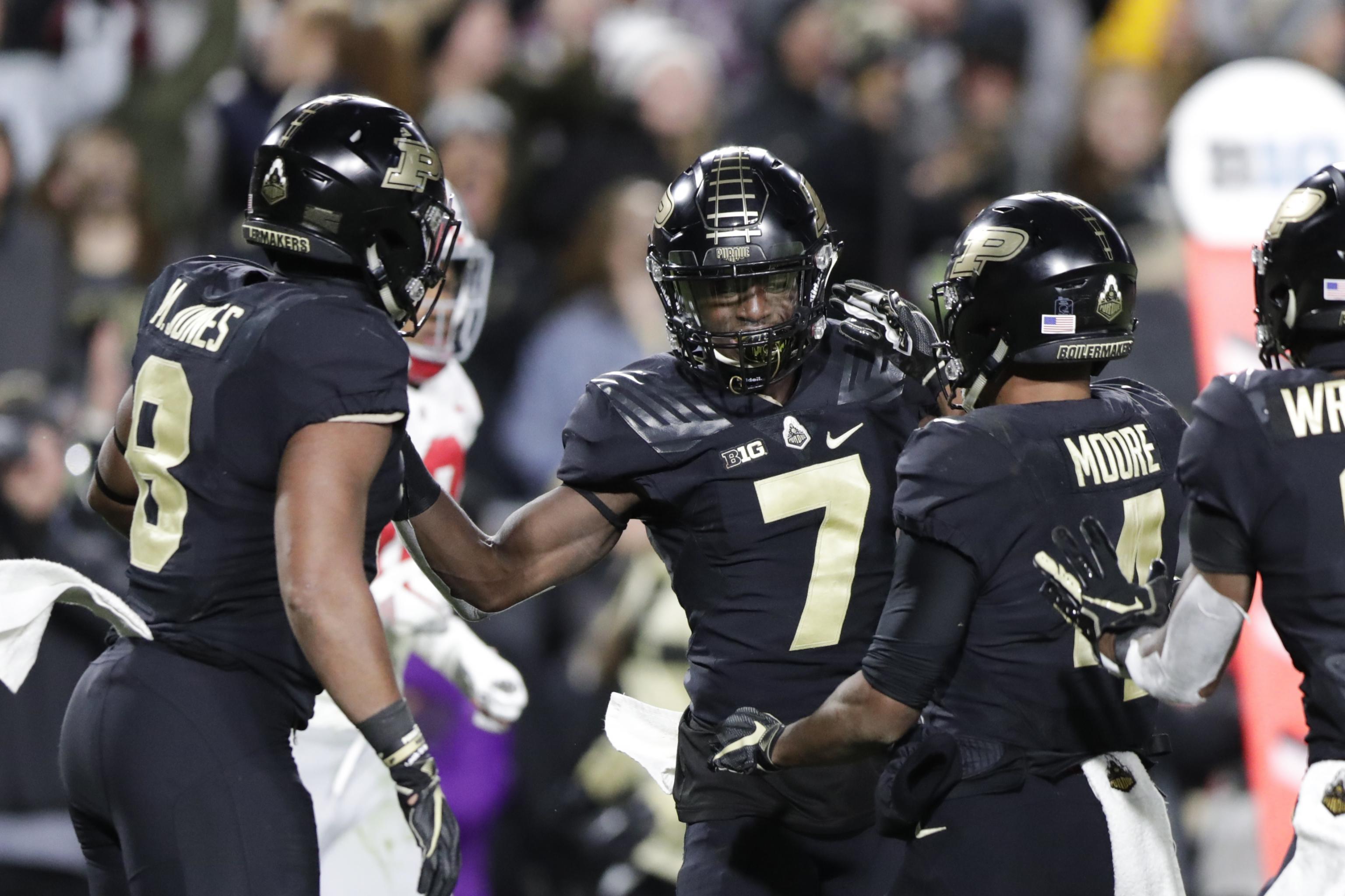 Purdue Receiver Rondale Moore Out for Saturday's Game Against Iowa