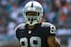 MIAMI, FL - SEPTEMBER 23: Amari Cooper #89 of the Oakland Raiders in action during the game against the Miami Dolphins at Hard Rock Stadium on September 23, 2018 in Miami, Florida. (Photo by Mark Brown/Getty Images)